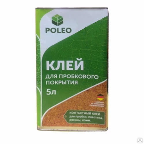 Клей Poleo для пробки, 1л